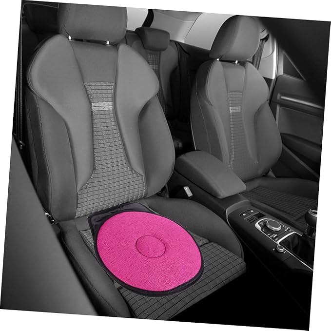 Comfortable Car Seat Cushion Rotating Lumbar Support for Driving and Home Use