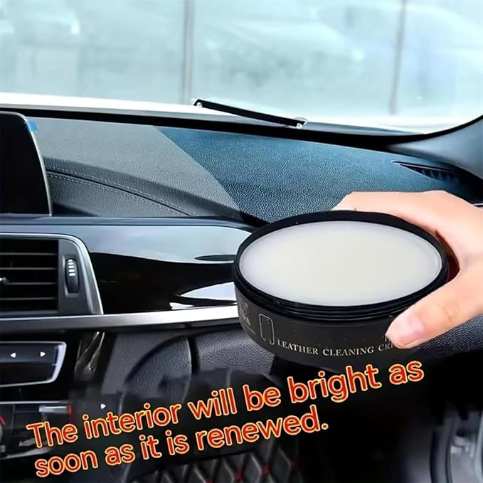Leather Maintenance Cream for Cars, Leather Repair Kit Car Interior, Interior Leather Cleaning Cream, Car Leather Conditioner Oil Paste (1Pcs)