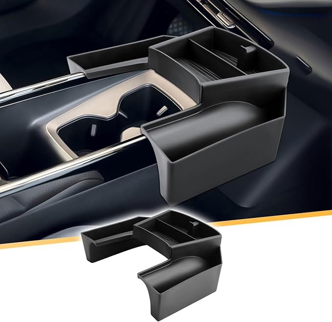 LFOTPP for VW ID.4 Center Console Organizer for 2023 2024 2025 2026 VW ID.4 (Standard/S/S Plus/Pro/Pro S/Pro S Plus) OEM Fit, Non-Slip Waterproof Interior Accessories