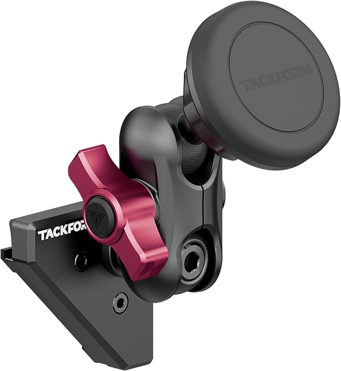 Tackform Link Vent Mount Magnetic Phone Holder - Compatible with 2021-2025 Ford F150 & Raptor, 2023-2025 Ford Super Duty | Aluminum | 2" Arm | Pink | (NOT MAGSAFE Compatible)