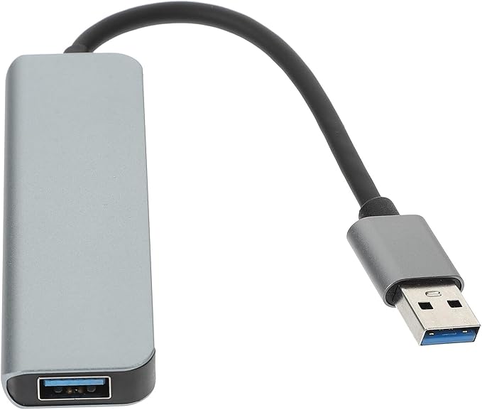 Kisangel USB Hub USB Port Expander for Laptop Computer High-Speed Data Transfer Up to Multi-Device Connection for Keyboard Mouse Printer Webcam No Driver Needed Compact and Portable Design