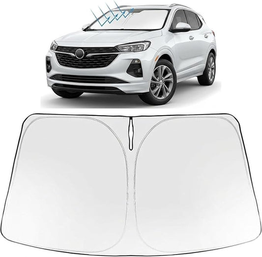 Proadsy Windshield Sun Shade for Buick Encore GX 2020-2026 Foldable Front Sunshade Protector Sun Visor Blocks UV Rays Keep Car Cooler Accessories
