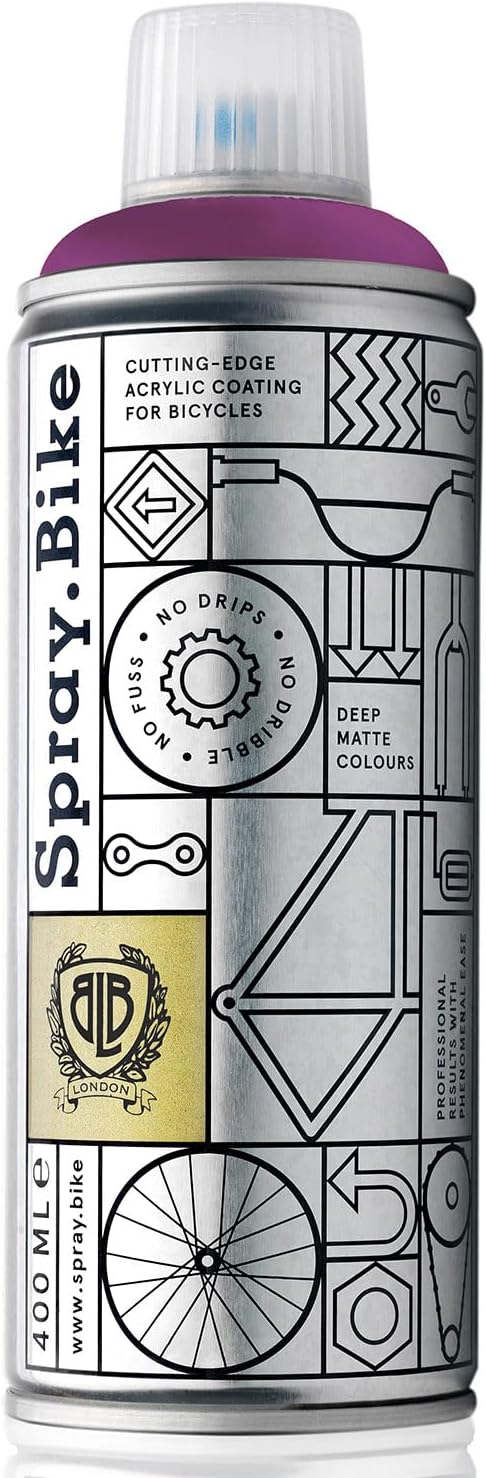 Spray.Bike Spray Paint | Designed Mainly for Bicycles | Multi-Use Acrylic Spray Paint for Metal, Plastic | High Coverage Bike Paint, 400ml, Mirage