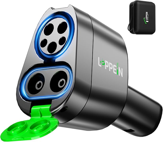 CCS & J1772 to Tesla Adapter for Model 3/S/X/Y/Cybertrunk,AC+ DC 2 in 1 Adapter to Tesla NACS Battery Charger Accessories, Fast Charging for Level 1 2 3 Charging Station with CCS1 & J1772 Plug