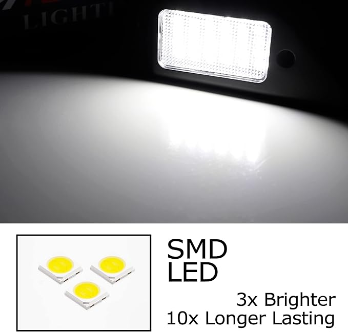 iJDMTOY Super Bright 24-SMD Direct Fit LED Truck Bed Lighting Kit w/Wiring Harness Compatible With Toyota 2014-2021 Tundra, 2016-2019 Tacoma