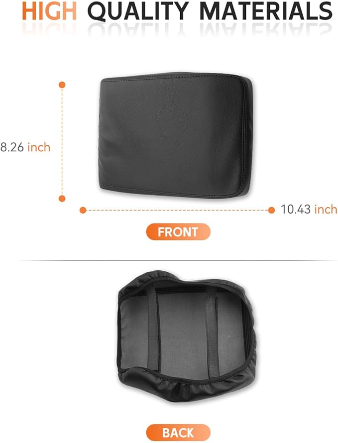 CDEFG for 2025 2026 Toyota 4Runner Center Console Cover Armrest Box Cover for 4Runner (SR5 /TRD Sport/Off-Road/Premium/Limited/Platinum/Trailhunter) Accessories Console Arm Rest Protector