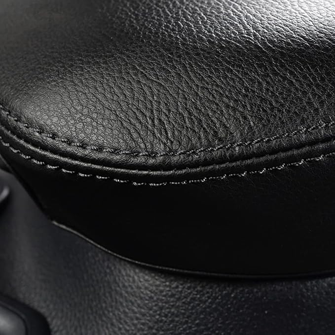 INTGET Center Console Armrest Cover for 2025 Toyota RAV4 Accessories 2024 2023 2022 2021 2020 2019 Leather Middle Console Lid Cover Pad Protector Elbow Arm Rest Covering Car(Black)