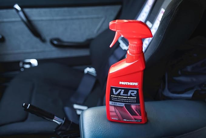 Mothers VLR Vinyl-Leather-Rubber Care, 1 gal. — Cleans, Conditions & Protects In One Step – pH Balanced Formula with Neatsfoot Oil & Lanolin To Protect Against Drying, Fading & Cracking (06522)