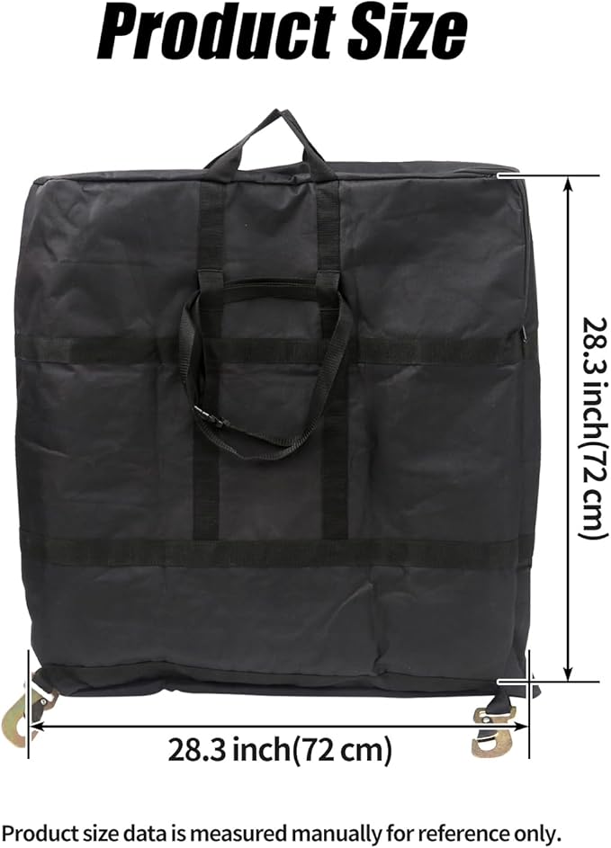 Hard Top Storage Bag Compatible with Ford Bronco 2024 2023 2022 2021, Fit Bronco Accessories 2/4-Door, Roof Panel Over First Row Seat, Portable Panel Storage Bag