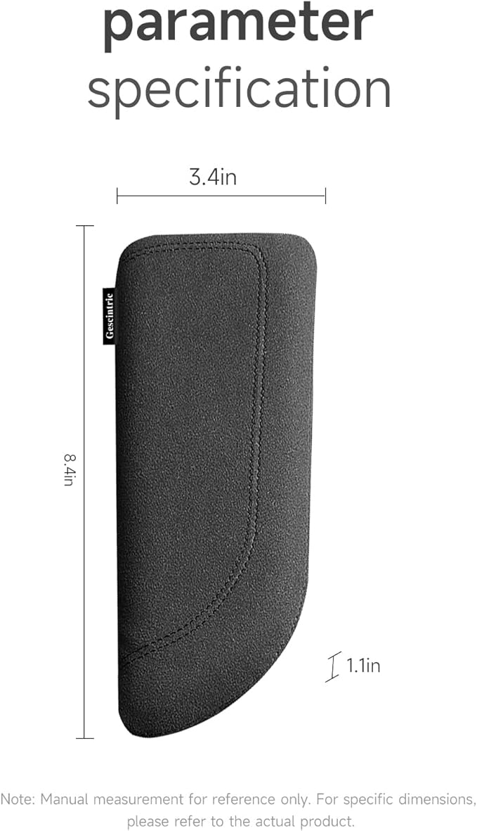 Alcantane Elbow Rest: Memory Foam Support for Car Legs and Knee, Anti-Fatigue