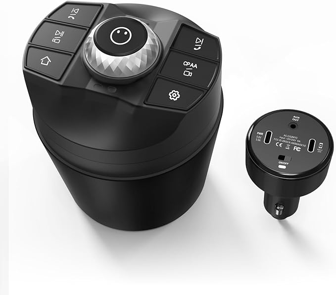 ATOTO P9 Car Cigarette Lighter, 12V/24V Compatible Car Charger, Automotive Cigarette Lighter Easy Install for Car