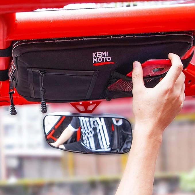 KEMIMOTO X3 Overhead Roof Storage Bag Compatible with 2017-2025 Can Am Maverick X3 Max RS DS Turbo R 715004275