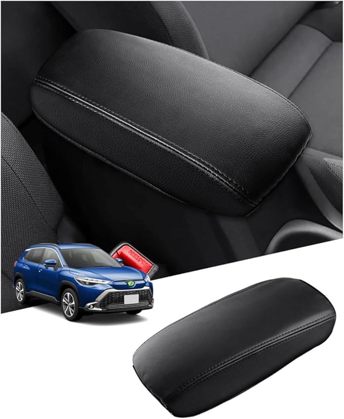 Autorder Center Console Cover for Toyota Corolla Cross 2022-2025 2026 Accessories Armrest Cover Anti-Scratch Middle Console Pad Leather Armrest Protector