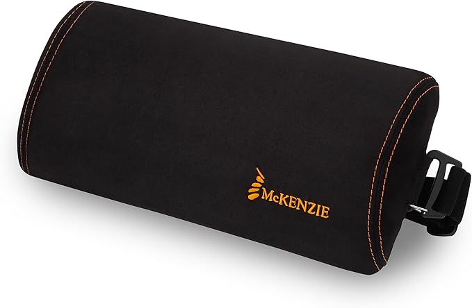 OPTP The Original McKenzie Signature Slimline Lumbar Support - Lumbar Support Pillow for Office Chair and Car Seat Back Support – Back Cushion for Smaller Body Types