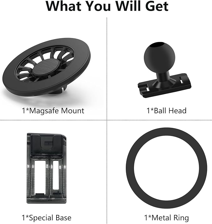 A3 Phone Mount for Magsafe, Exclusive Fit for Audi A3 S3 RS3 2021-2025, for iPhone 16/15/14/13/12/Mini Series, Air Vent Audi A3 Accessories