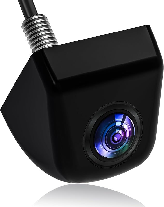 AHD 1080P Vehicle Backup Camera IP69K Waterproof Night Vision HDR 170° Wide Angle Metal Housing,Universal Reverse Rear View Backup/Front View Camera for Cars Pickup Trucks SUV RV Vans
