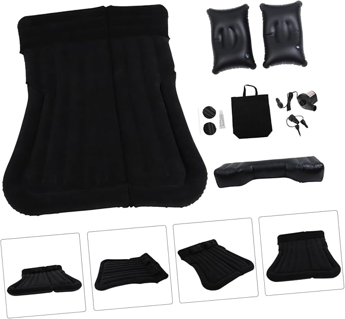 1set Multi-Function Inflatable Mattress for Cars Portable Sleeping Air Mattress for Outdoor Camping and Travel SUV-Sized Protective Design and Accessories