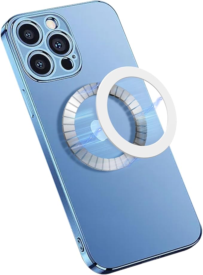 Magnetic Adapter Rings,Compatible with Kindle Pop Socket Magnetic,for Magsafe Accessories & Wireless Charging for iPhone 17/Air/16/15/14/13/12 Mini Plus Pro Max/Pixel 8/ S24 Ultra/ S23