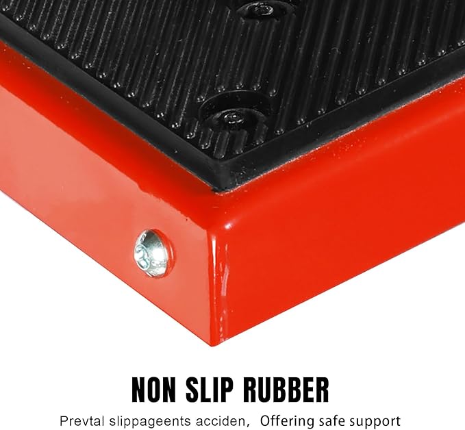 Big RED Motorcycle Stand Lift Dirt Bike Stand, 1000LBS Capacity Universal Detachable Maintenance Motorcycle Stand, Fit for Kawasaki Honda Yamaha
