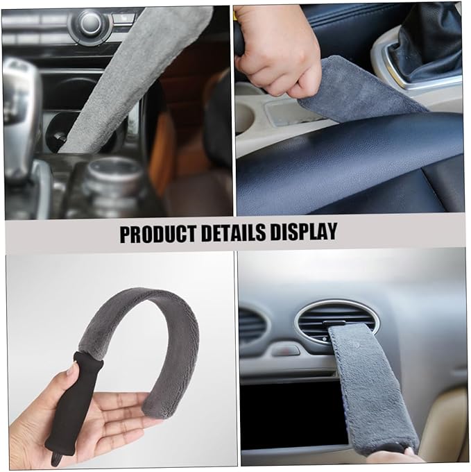Zerodeko Car Air Conditioner Cleaning Brush Duster Interior Car Brush Cleaner Car Cleaning Automotive Mini Dust Brush Scrubber Car Air Vent Cleaner Car Detail Brush Cleaning Brushes
