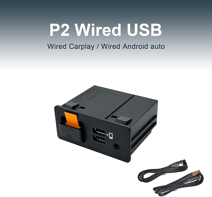Mazda Apple CarPlay & Android Auto Retrofit Kit (2025 Upgrade) - OEM TK78-66-9U0C Hub for MZD Connect - Compatible with Mazda 2/3/6/CX-3/CX-5/CX-9/MX-5 (2015-2020 Models) (P2)