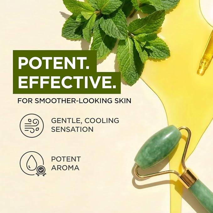 100% Pure Spearmint Essential Oil - 4 Fl Oz - Spearmint Oil for Hair, Skin, Diffuser, Aromatherapy & DIY Candle Making Scent