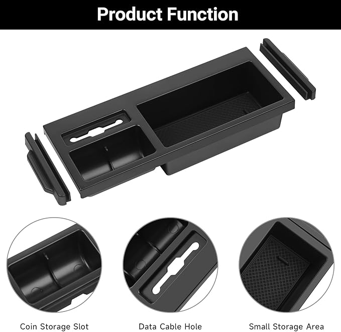 Hellet Center Console Insert Cable Protector Compatible with Honda 2016-2022 Pilot & 2019-2023 Passport & 2017-2023 Ridgeline Accessories Convenient for Mobile Phone Charging