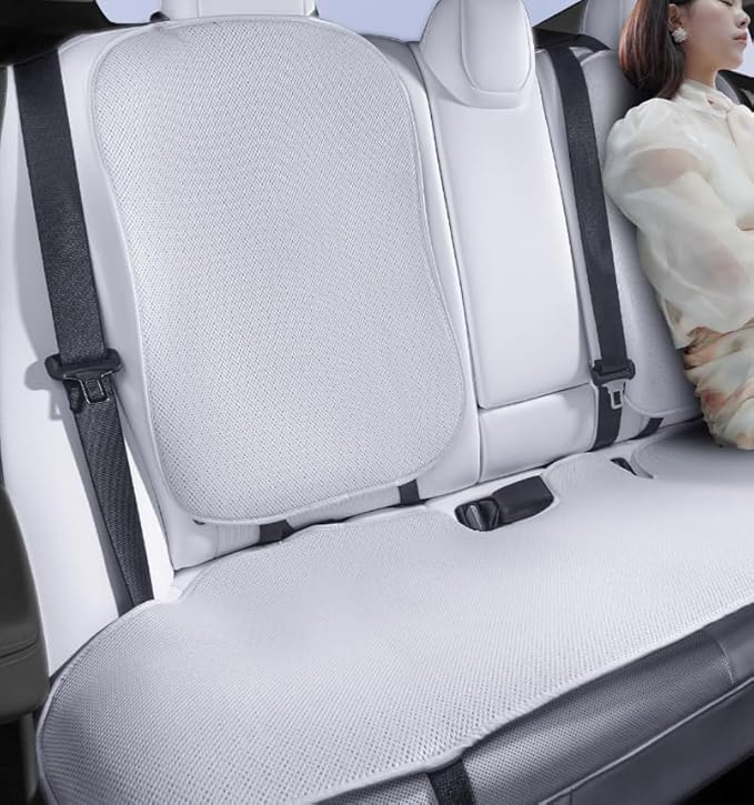 Rear Car Seat Cover for Tesla Model 3 Highland 2017-2026 Four Seasons Universal Protector Pad Mat Interior Decoration Accessories (Without Logo)