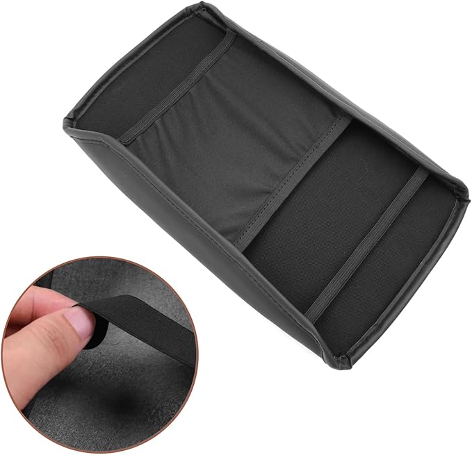 SKTU for 2026 Jeep Cherokee Armrest Cover for 2026+ Cherokee (Base/Laredo/Limited/Overland) Center Console Cover Jeep Cherokee 2026 Accessories Console Cushion Pad 2026 Cherokee Seat Box Pad-Thickened