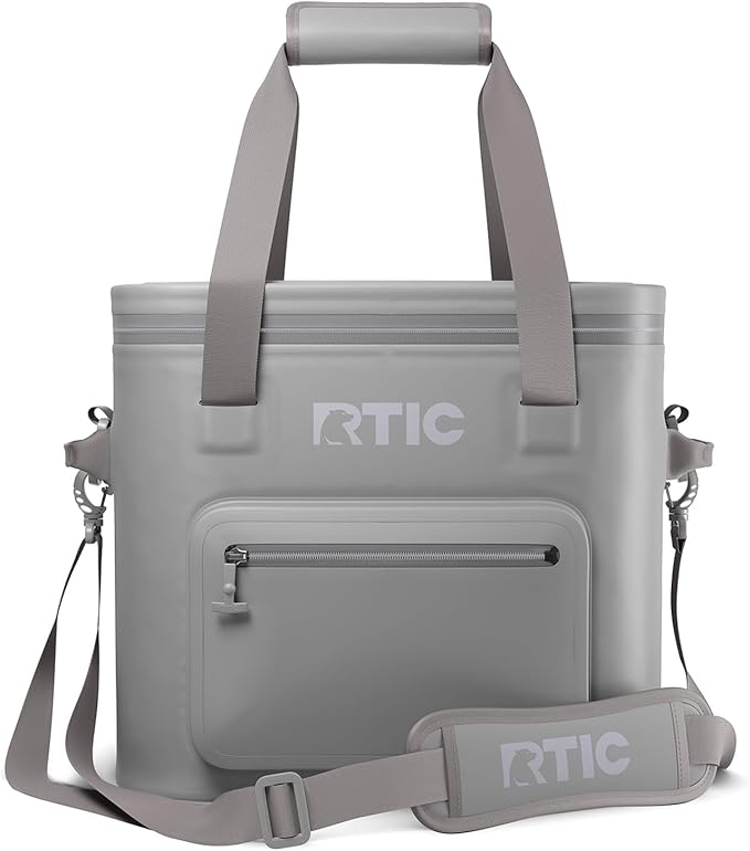 RTIC 30 Can Ultra-Tough Soft Cooler Pro, Insulated, Waterproof, Leak Proof, Portable Floating Bag for Beverage, Drink, Lunch, Outdoor, Beach, Car,Camping, Picnic, Fishing, Boat