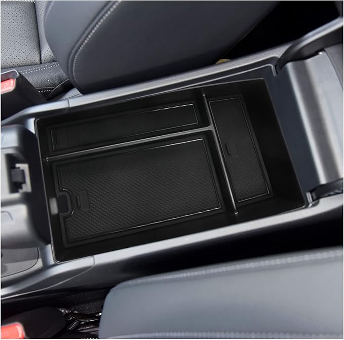 SXCY for 2023-2025 2026 2027 HRV HR-V Center Console Organizer Tray for 2023-2025 2026 2027 Honda HRV HR-V Accessories Armrest Console Tray 2025 2026 2027 HRV Console Organizer Armrest Tray