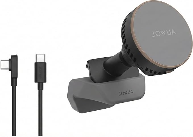 Jowua Active Cooling Magnet Car Mount for Air Vents (Model 3 Highland & Model Y Juniper) Compatible for magsafe, Wireless Charging