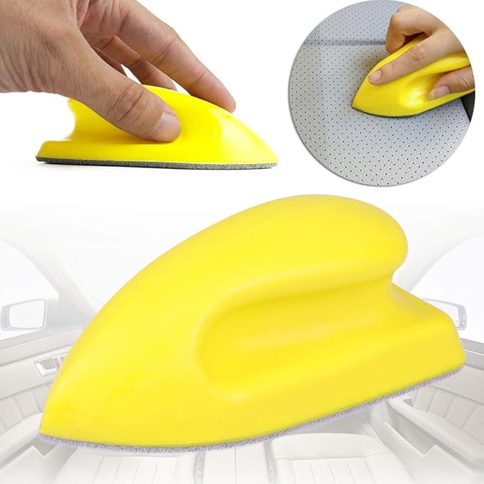 WINOMO Leather Brusher Car Seat Brush Nanometer Cleaning Brush for Vehicle Furniture Couch Boots Sofa Interior Clean
