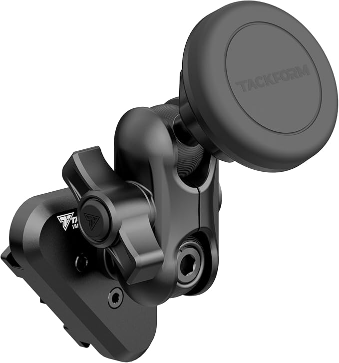 Tackform Link Vent Phone Mount Compatible with 2015-2020 Ford F-150, 2017-2021 Super Duty, 2018-2021 Expedition | Aluminum | Universal Magnetic Holder | 2" Arm | Black Knob | (NOT MAGSAFE Compatible)
