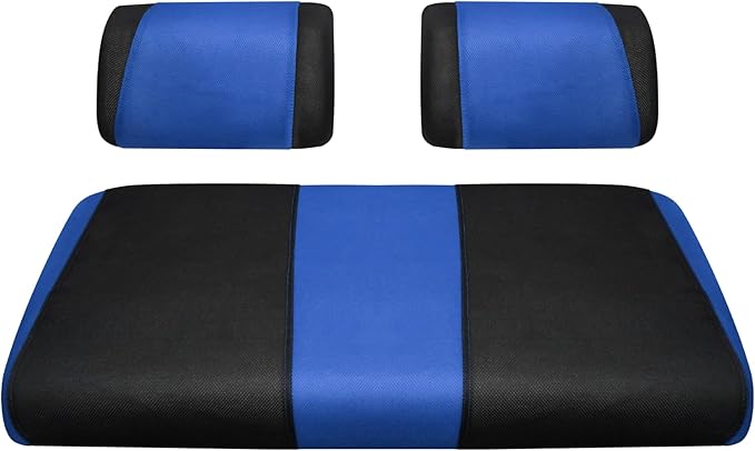 Golf Cart Front and Rear Seat Covers for Yamaha G2 G8 G9 G11 G14 G16 G19 G20 G21 G22, Durable Polyester Fabric Yamaha G22 Seat Covers, Breathable Washable