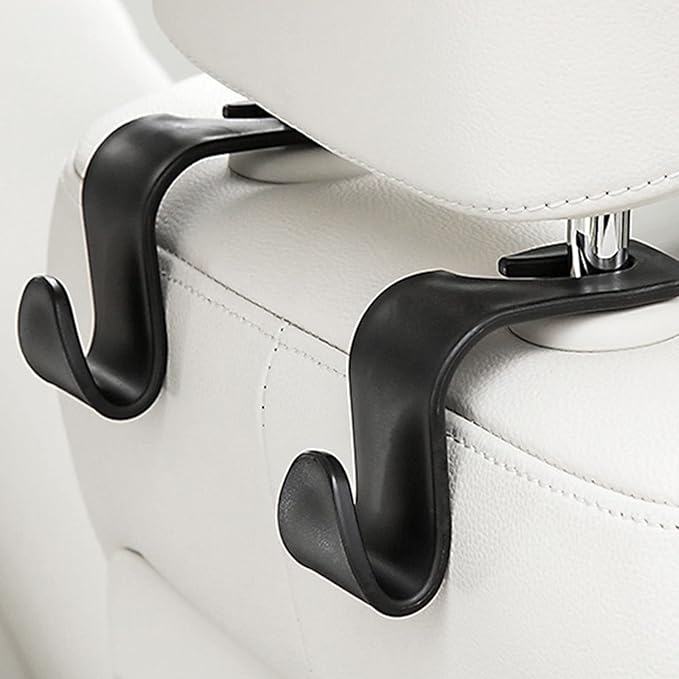 Car Seat Headrest Hook 8Pack Vehicle Bag Hooks Seat Hook Backseat Headrest Hangers Storage for Purses,Grocery Bags,Coats,Car Water Bottle Hook