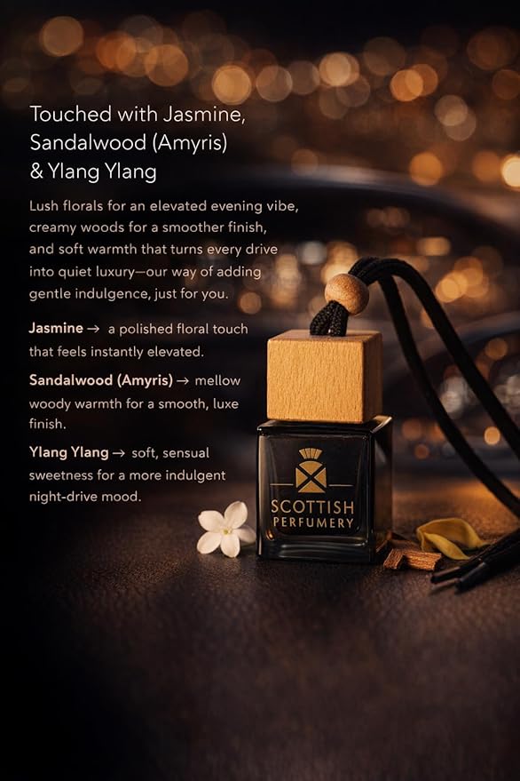 The Accord 1328 | Fresh Tea. Clean Spice. Transparent Woods | 10ml Executive Car Diffuser | A Strong, Long-Lasting Scent | Luxury Car Perfume | Gift