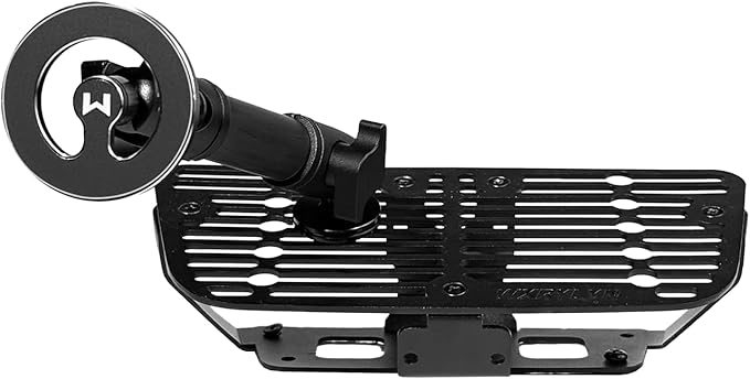 WXRYLYN All Metal J eep JK Phone Mount for 2011-2017 Wrangler JK JKU | Full Metal Magnetic Dash Phone Mount Phone Holder for iPhone 17/16 & Android | Not Fit 2018 Wrangler JL