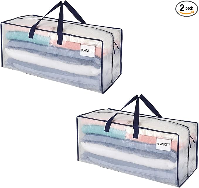 VENO 2 Pack Heavy Duty Moving Bags with Backpack Straps, Zippers & Handles, Extra Large Packing Bags for College Dorm Essentials, Moving Supplies Alternative to Cardboard Moving Boxes