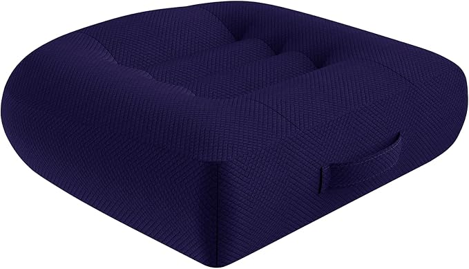Seat Cushions for Office Chairs, Desk Chair Cushion for Long Sitting, Office Chair Pad Sitting Seat Pillow for Office Chair, Trucks,Car, Home,Wheelchair, Angle Lift Seat Cushion