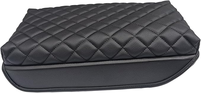 Mrtech Fit for 11th Gen Civic Armrest Cover, PU Leather Center Console Pad Cushion, Waterproof Arm Rest Protector Compatible with Honda Civic 2022-2024