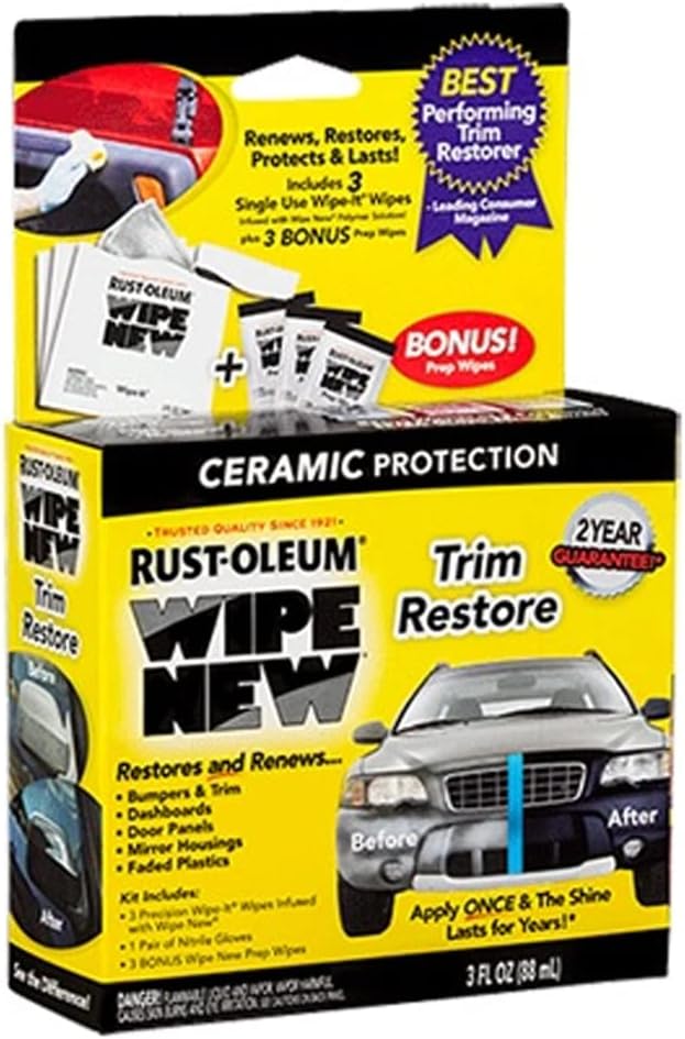 Wipe New Trim Restorer - 6 Pack