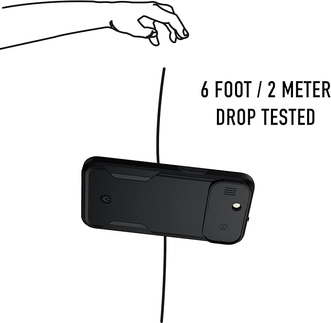 Spy-Fy iPhone 14 Plus Case with Camera Covers Front and Rear | Protect Your iPhone and Privacy | 6-Foot Drop Proof | 6,7 Inch | Camera Protection by Valenta