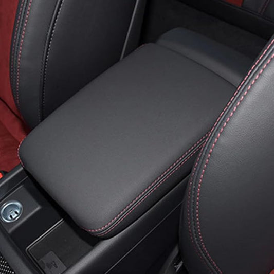 Car Console Covers,Fit for Audi A4 B9 2017-2022, Center Console Cover, Armrest Cover for Car, Non-Slip Car Armrest Cushion Pad, Black