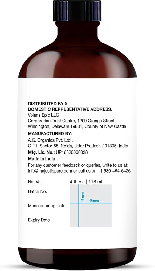 Majestic Pure Essential Oil with Glass Dropper - 100% Pure and Natural - Essential Oils for Diffuser, Aromatherapy, Soap and Candle Making, Tea Tree Essential Oil, Tea Tree Oil, 4 Fl Oz