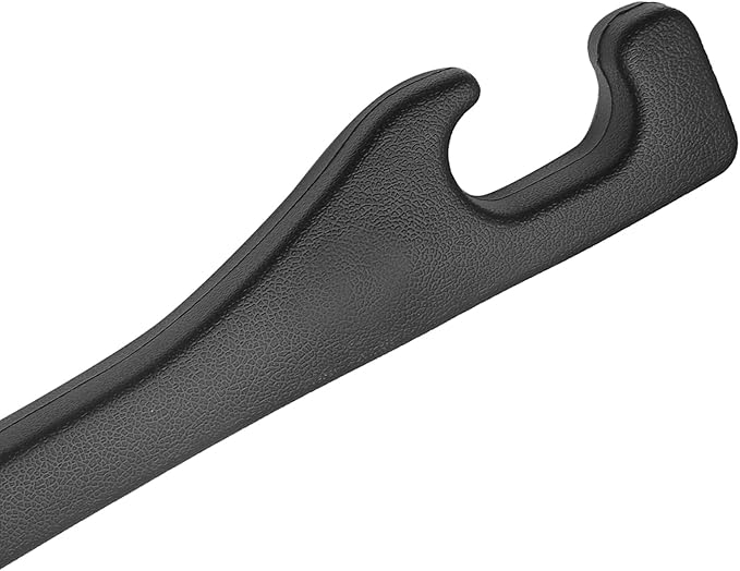 Black 2 PCS Car Seat Gap Filler, Car Seat Catcher Space Filler Between Car Seat and Console, Universal Car Accessories Auto Seat Gap Filler (Normal)