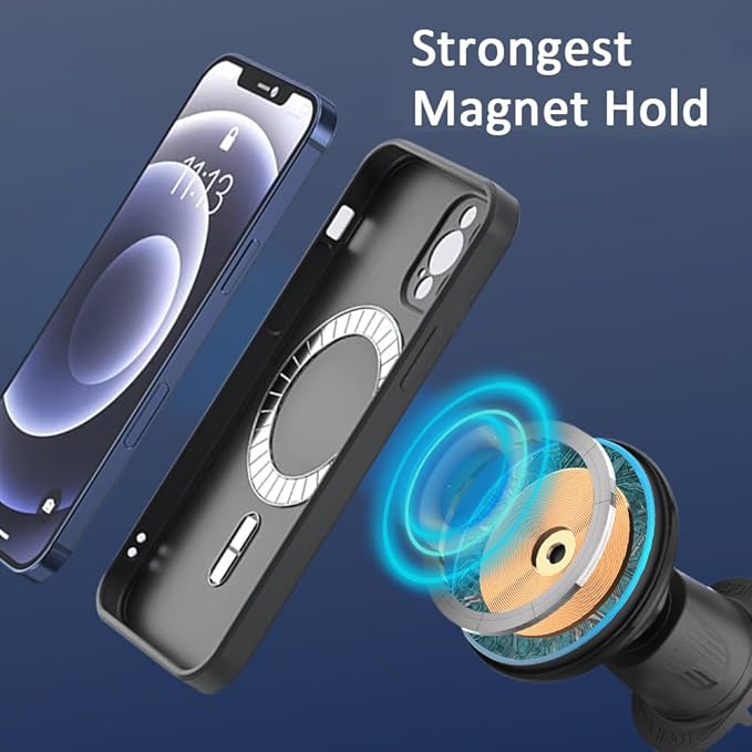 MagSafe Car Mount Charger - 15W Magnetic Wireless Car Charger Vent Dashboard, 360° Rotation Magnetic Phone Holder for Car Charging HandsFree for iPhone 17 16 15 14Pro Max, Gift for Men Women