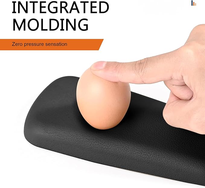 2 PCS Car Elbow Pad Arm Rest, Polyurethane Elastic Soft Arm Leg Support Pillow, Multi-functional One-piece Molded Car Interior Decoration, Universal for Most Vehicles (Black)