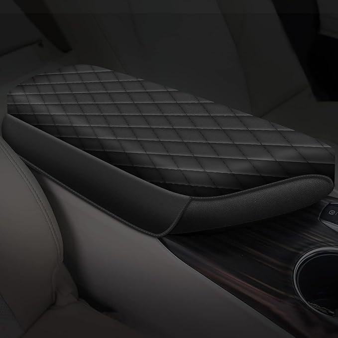 AOMSAZTO Console Pad for 2018-2024 Toyota Camry Armrest Pad for Toyota Camry Black