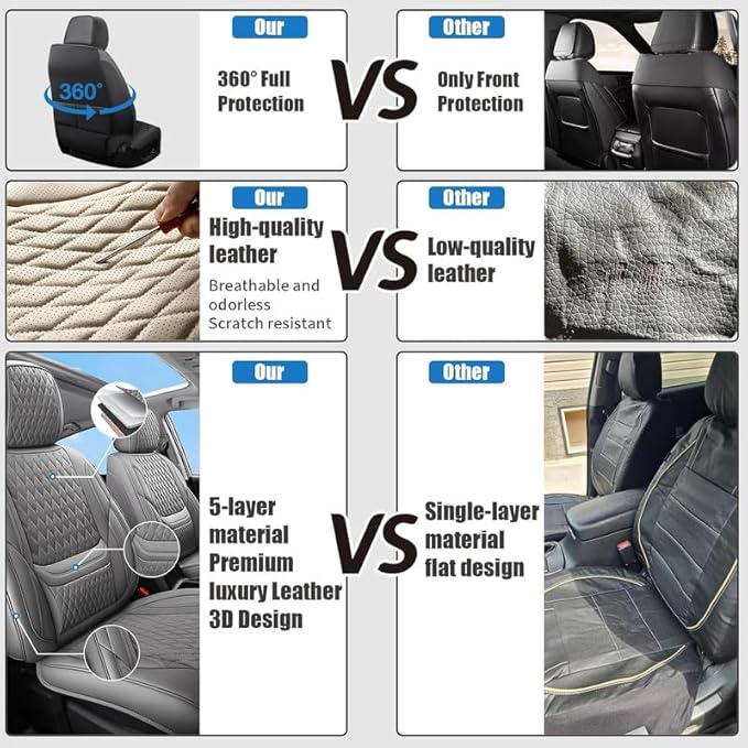 Front Seat Car Seat Covers Custom Fit for Buick Verano 2012-2017 - Premium Faux Leather with Lumbar Support | Breathable, Waterproof, Anti-Slip, Durable (Pink,Front Seat)